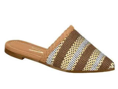 CHINELO MULE FLATS VIZZANO 1269.108 - Caramelo