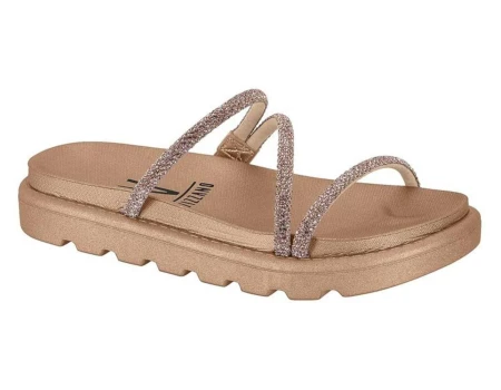CHINELO PAPETE COM STRASS VIZZANO 6459.318 - Rose