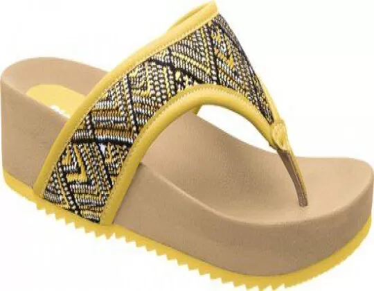 CHINELO PICCADILLY 461012 - Amarelo