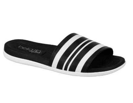 CHINELO SLIDE BEIRA RIO 8360.122 - Preto
