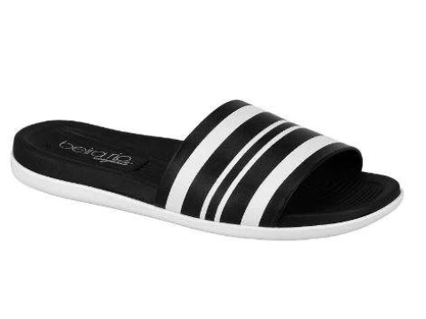 CHINELO SLIDE BEIRA RIO 8360.122 - Preto CHINELO SLIDE BEIRA RIO 8360.122 - Preto