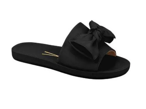 CHINELO SLIDE LAÇO VIZZANO 6363.115 - Preto fosco