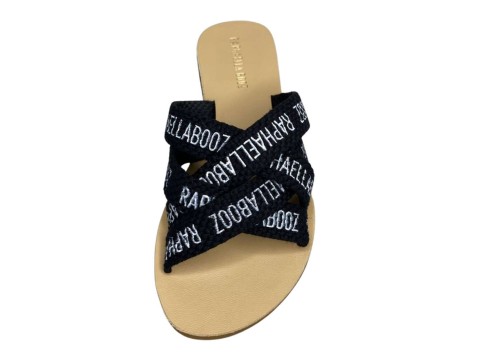 CHINELO SLIDE RAPHAELLA BOOZ 557.21222683 - Preto