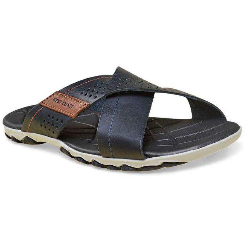 chinelos couro masculinos west coast