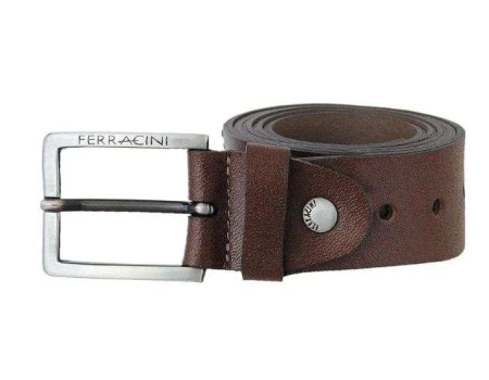 CINTO DE COURO FERRACINI - Marrom