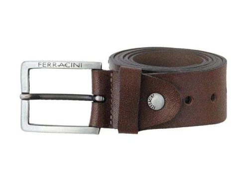 CINTO DE COURO FERRACINI - Marrom