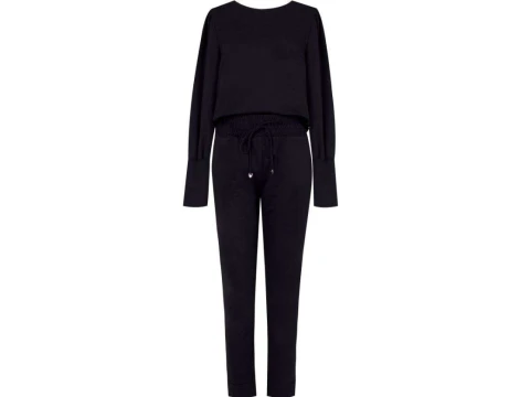 CONJUNTO FEMININO MOLETINHO SEIKI 270022 - Preto