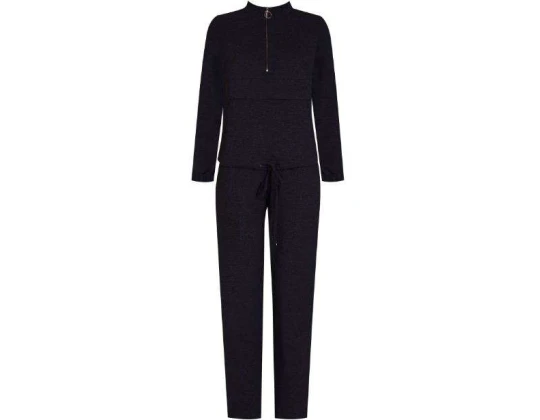 CONJUNTO FEMININO MOLETINHO SEIKI 470004 - Preto