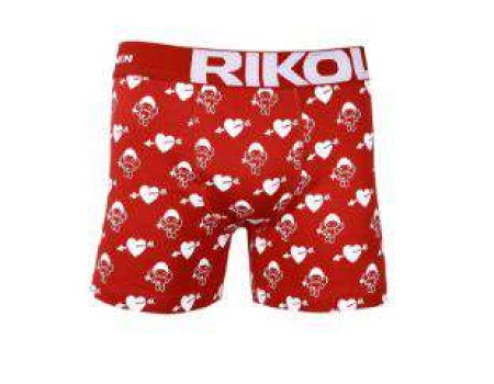 CUECA BOXER CUPIDO RIKOL 11024 - Vermelho