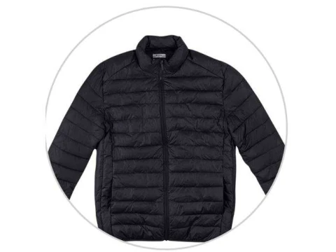 JAQUETA BÁSICA MASCULINA ACOLCHOADA KTMZ - Preto JAQUETA BÁSICA MASCULINA ACOLCHOADA KTMZ - Preto