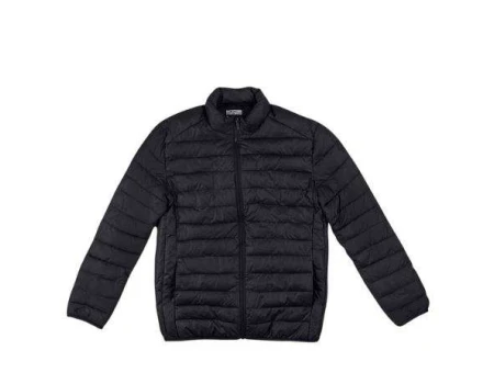 JAQUETA BÁSICA MASCULINA ACOLCHOADA KTMZ - Preto