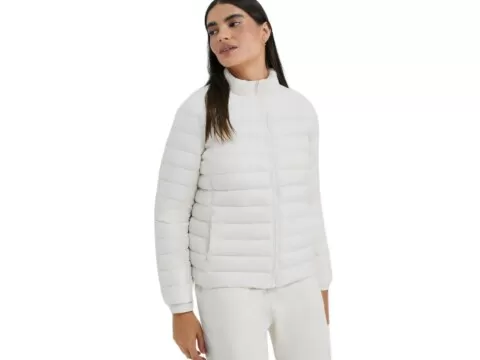 JAQUETA FEMININA BÁSICA ACOLCHOADA HERING K0M0 - Branco