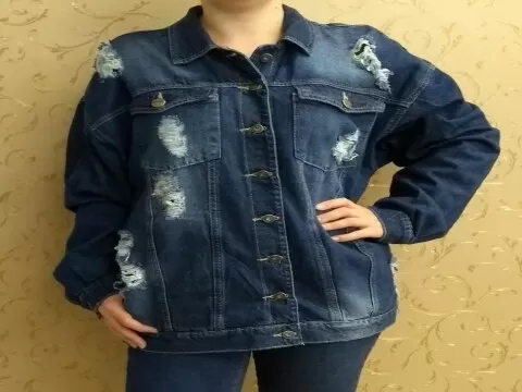 Maxi jaqueta sales lady rock