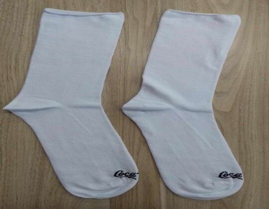MEIA MASCULINA SPORT CASUAL COCA COLA 6028040 - Branco