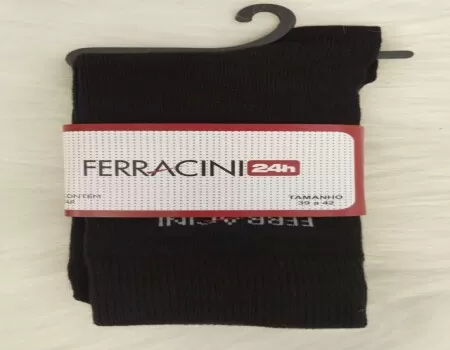 MEIA SPORT MASCULINA FERRACINI FERR58E - Preto
