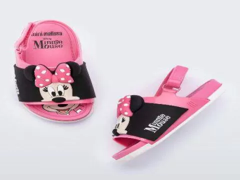 MINI MELISSA BEACH SLIDE BEBE 33395 - Rosa