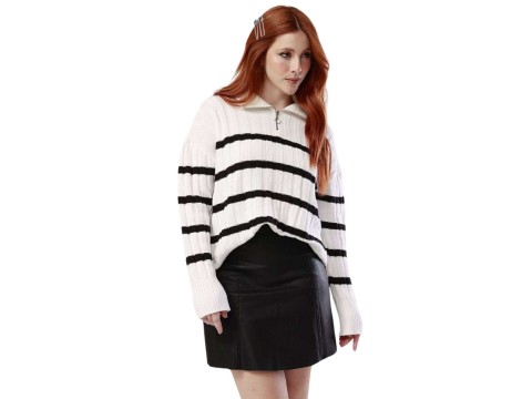 MINI SAIA JOANA EM CORINO BEAUTIFULL 30723 - Preto