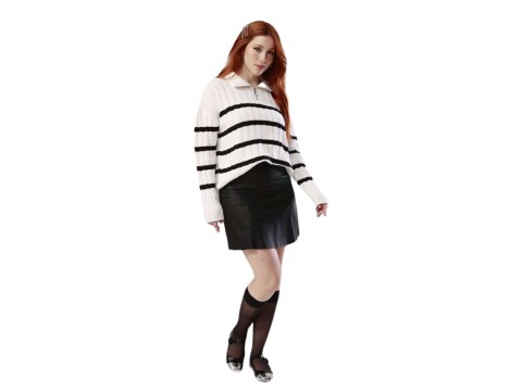 MINI SAIA JOANA EM CORINO BEAUTIFULL 30723 - Preto