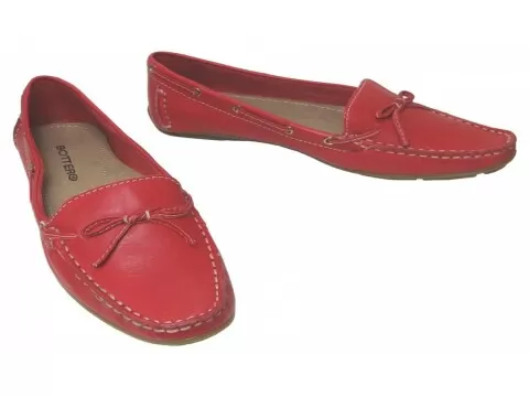 MOCASSIM BOTTERO 194303 - Vermelho