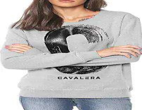 MOLETOM FEMININO CARECA PAINTED CAVALERA 04.01.4318 - Cinza