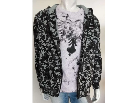 MOLETOM MASCULINO CAMUFLADO PATCH CAVALERA 06.01.1031 - Camuflado