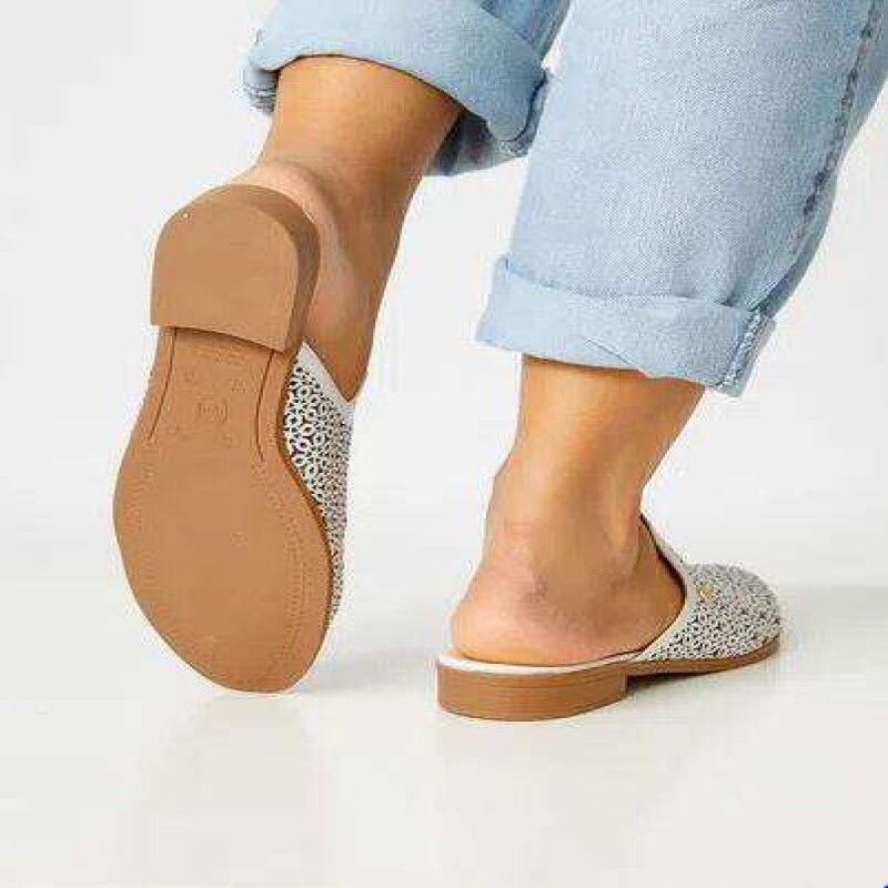 mule bottero branco