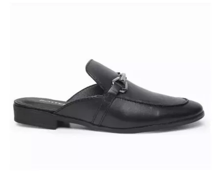 MULE FEMININO COURO LISO BOTTERO 353404 - Preto