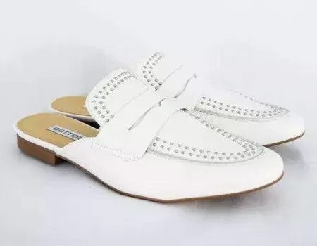 MULE FEMININO COURO TOSCANA BOTTERO 300004 - Branco