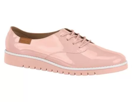 OXFORD BEIRA RIO CONFORTO VERNIZ 4174.101 - Rosa