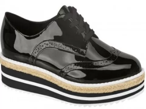 OXFORD FLATFORM VIZZANO 1241.101 - Preto