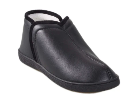 PANTUFA BOTA C/FORRO PELE UNISSEX LEFFA 793 - Preto PANTUFA BOTA C/FORRO PELE UNISSEX LEFFA 793 - Preto