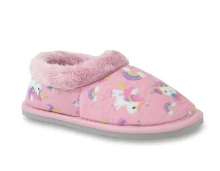 PANTUFA BOTINHA ESTAMPADA INFANTIL 723 - Rosa