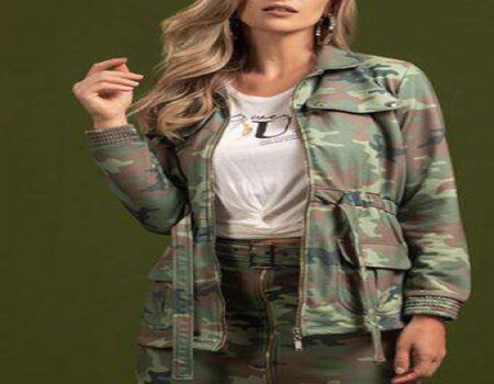 PARKA MOLETOM ESTAMPA CAMUFLADO ANGEL 270115 - Camuflado