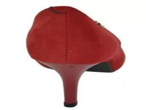 Peep toe vizzano vermelho cheap