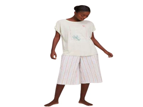 PIJAMA FEMININO CURTO HERING 7CJJ - Verde PIJAMA FEMININO CURTO HERING 7CJJ - Verde