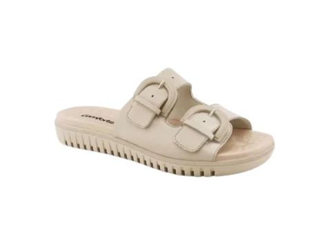 RASTEIRA FIVELA COMFORTFLEX 23-45404 - Bege