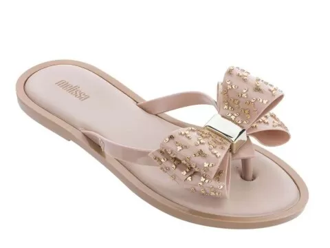 RASTEIRA MELISSA FLIP FLOP SWEET 32447 - Bege