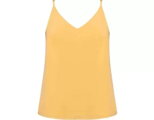 REGATA CREPE DECOTE V SEIKI 320839 - Amarelo