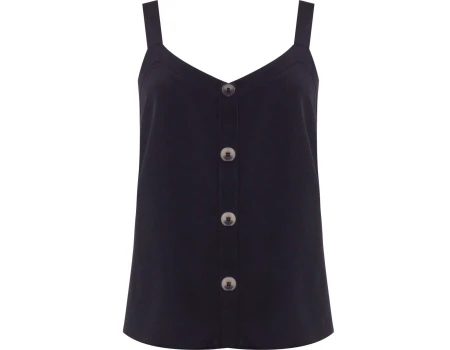 REGATA CREPE VISTA FALSA BT.TARTARUGA SEIKI 320649 - Preto