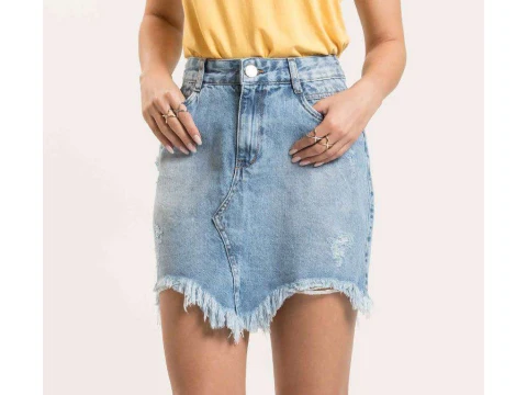 SAIA JEANS BARRA IRREGULAR KALLY JEANS 3212 - Jeans