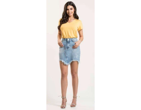 SAIA JEANS BARRA IRREGULAR KALLY JEANS 3212 - Jeans