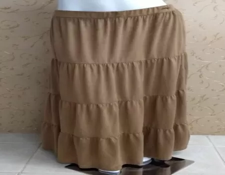 Saia longa em best sale suede