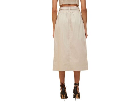 SAIA MIDI CARGO COM FAIXA MORENA ROSA 118437 - Bege