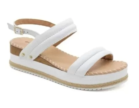 SANDALIA ANABELA FEMININO BOTTERO 330722 - Branco