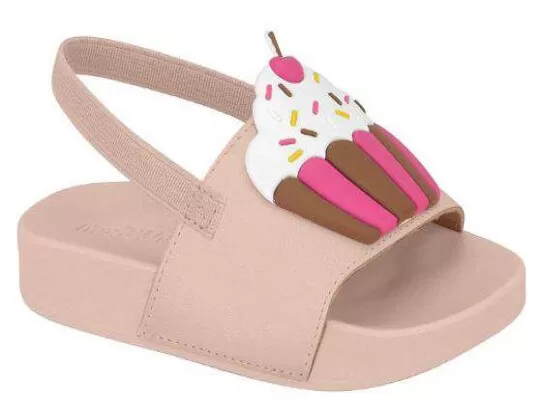 SANDALIA BEBÊ MOLEKINHA CUPCAKE 2125.119 - Pink