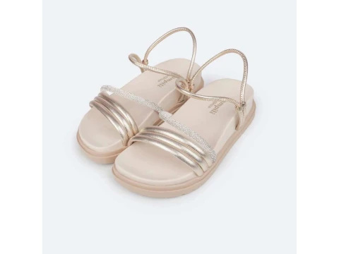 SANDALIA BIRK PAMPILI 568.022 - Dourado