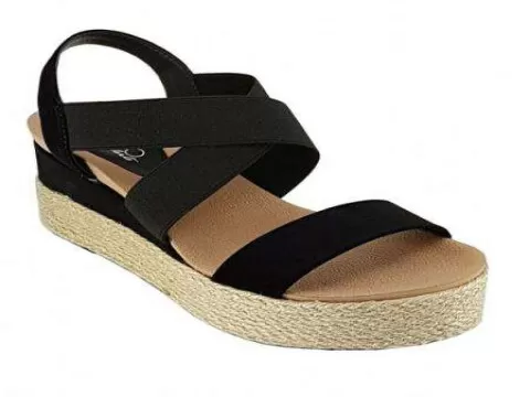 SANDÁLIA ESPADRILLE BEIRA RIO 8407.202 - Preto