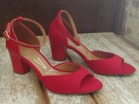 SANDALIA FEMININA VIZZANO 6262.206 - Vermelho