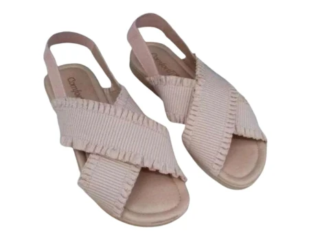 SANDÁLIA FEMININO COMFORTFLEX 1842405 - Nude