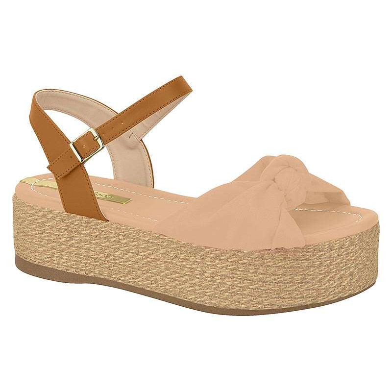 Sandalia Flatform Feminina Moleca Nó é aqui na Sephora calçados